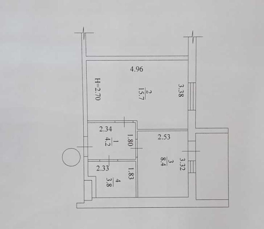 Продаж 1 кімнатної квартири 35 кв. м, Драгоманова вул. 6Б