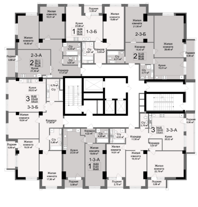 Sale 2 bedroom-(s) apartment 88.44 sq. m., Dynamivs'ka Street 3