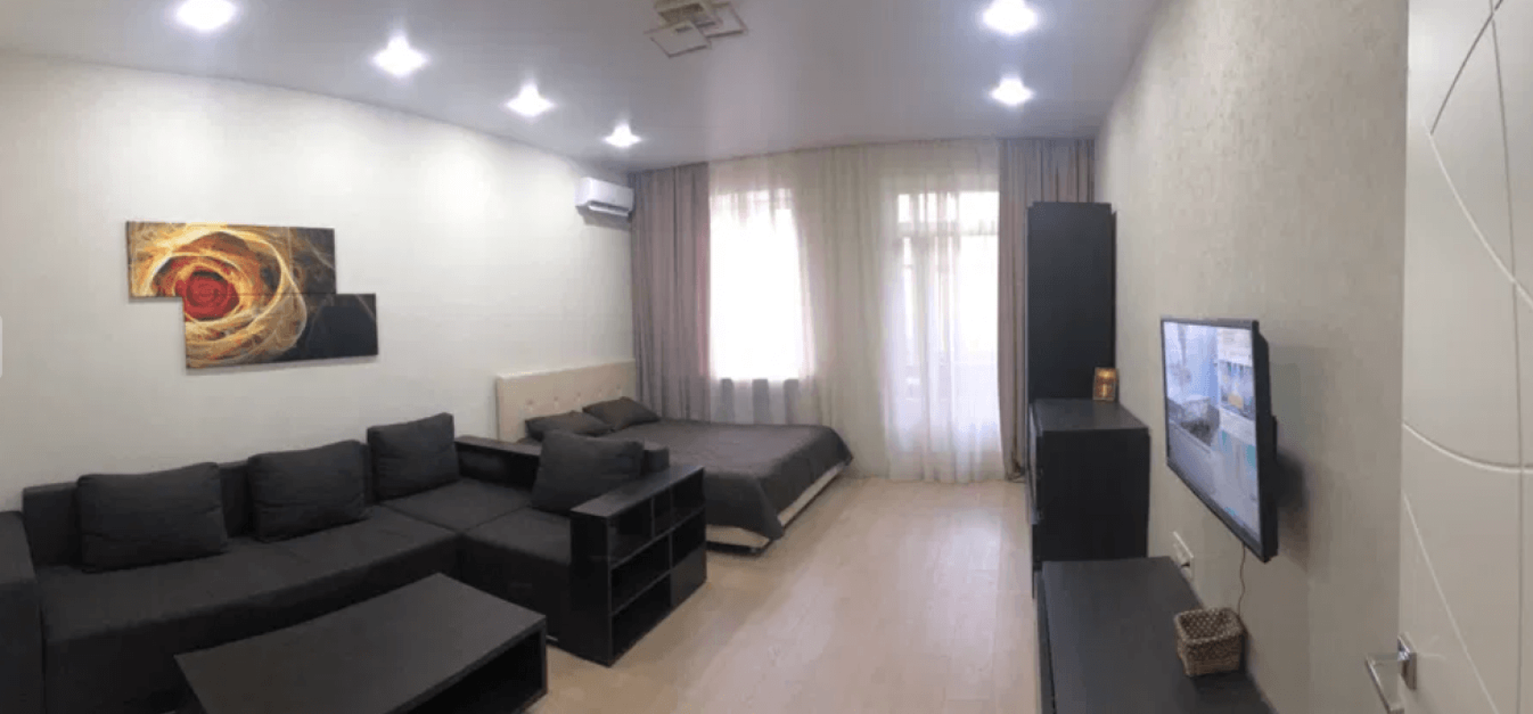 Long term rent 1 bedroom-(s) apartment Pushkinska Street 69а