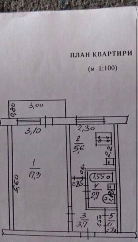 Sale 1 bedroom-(s) apartment 33 sq. m., Hvardiytsiv-Shyronintsiv Street 40б