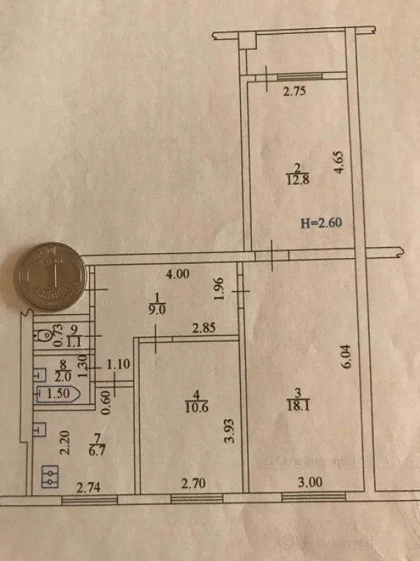 Продажа 3 комнатной квартиры 62 кв. м, Юрия Гагарина просп. 62