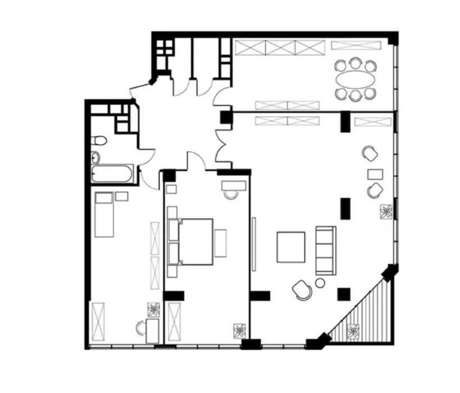 Sale 4 bedroom-(s) apartment 176 sq. m., Andriia Verkhohliada Street (Mykhaila Drahomyrova Street) 14