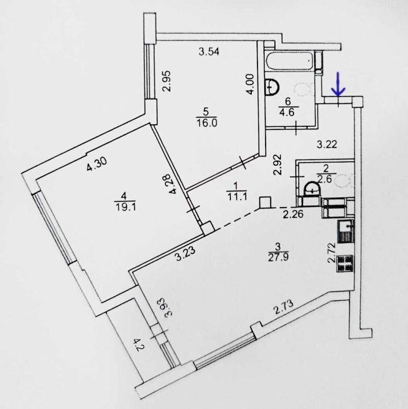Sale 2 bedroom-(s) apartment 85 sq. m., Mykhaila Boichuka Street (Kikvidze Street) 41