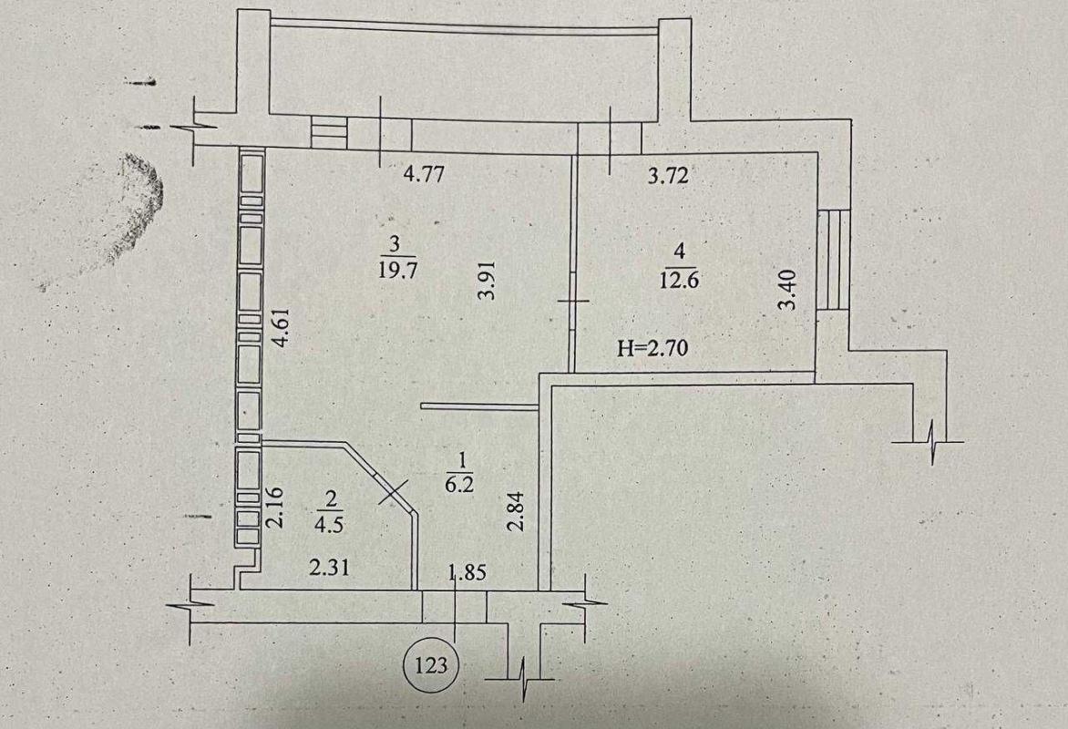 Продажа 2 комнатной квартиры 47 кв. м, Героїв Харкова просп. (Московский) 193