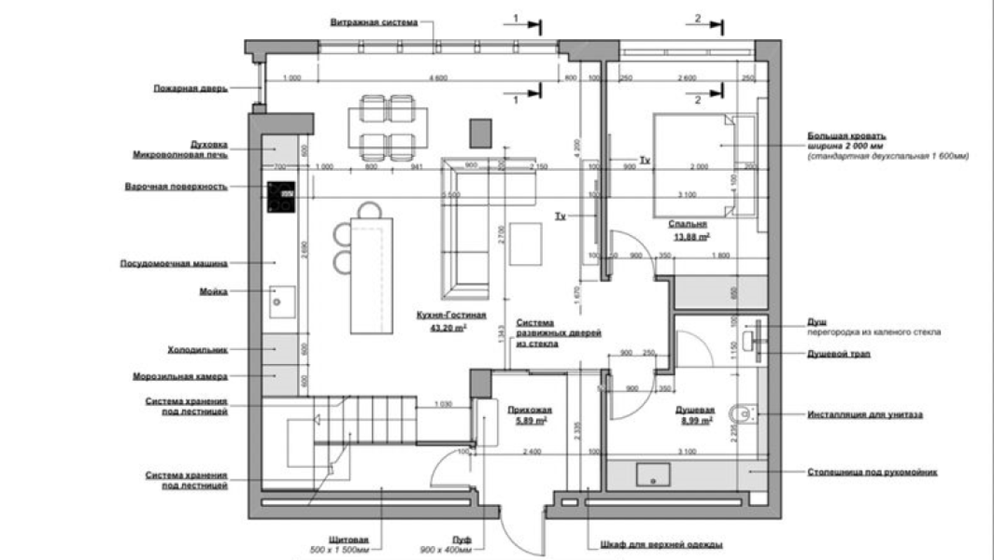 Продаж 4 кімнатної квартири 145 кв. м, Клочківська вул.