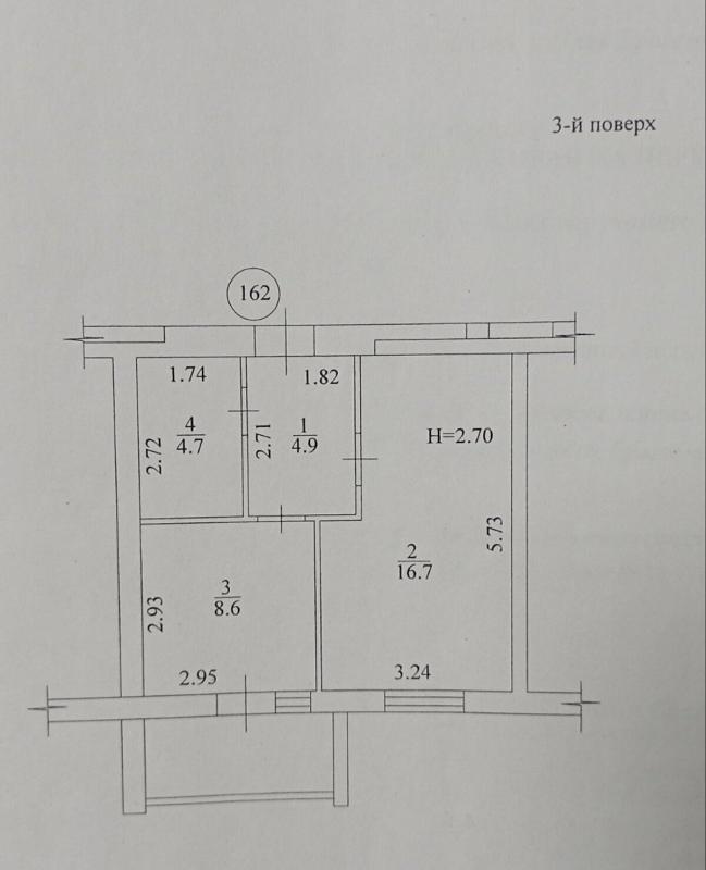 Sale 1 bedroom-(s) apartment 37 sq. m., Drahomanova Street 6