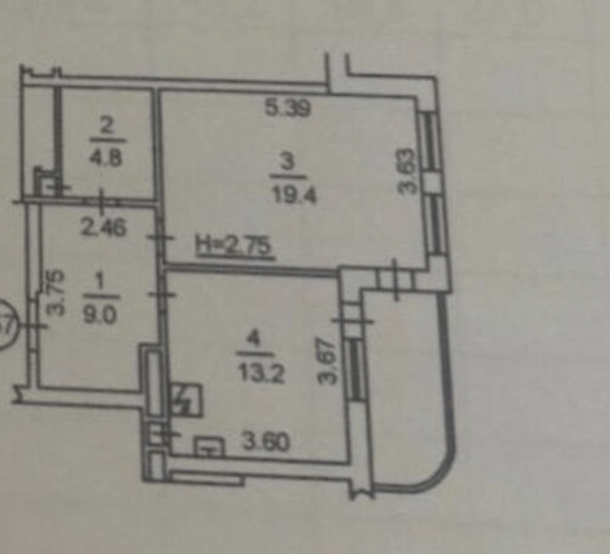 Sale 1 bedroom-(s) apartment 49 sq. m., Anny Akhmatovoi Street 13д