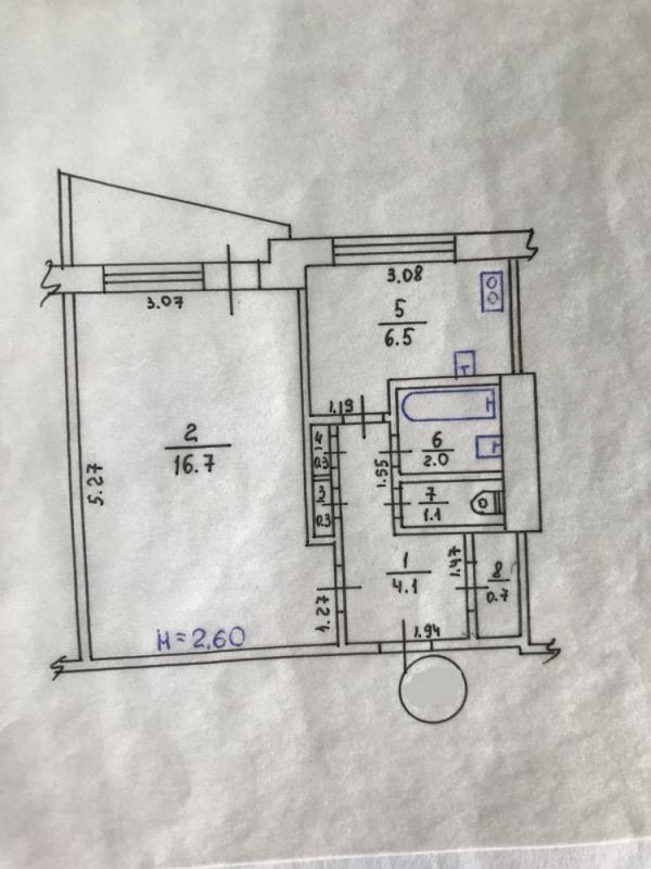 Sale 1 bedroom-(s) apartment 32 sq. m., Hvardiytsiv-Shyronintsiv Street 23