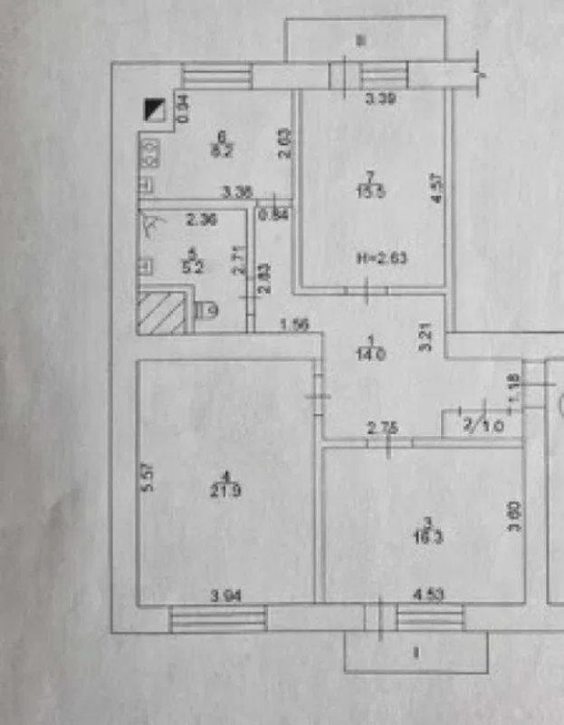 Продажа 3 комнатной квартиры 89 кв. м, Новгородская ул. 18