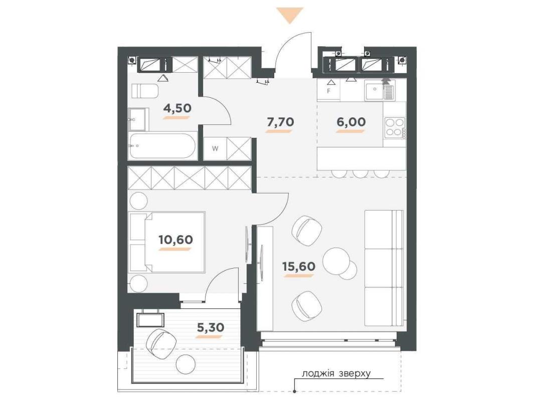 Sale 1 bedroom-(s) apartment 47 sq. m., Dragomanova Street 31б