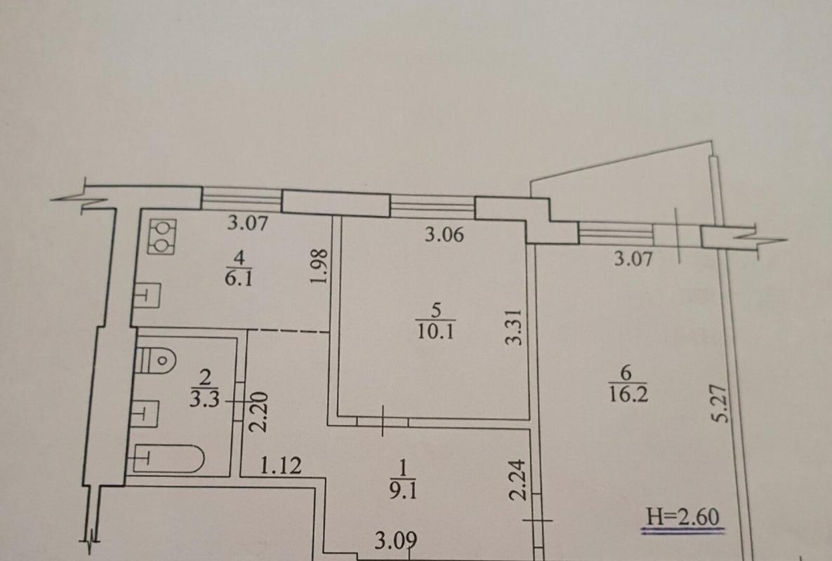 Продажа 2 комнатной квартиры 45 кв. м, Академика Павлова ул. 134/16