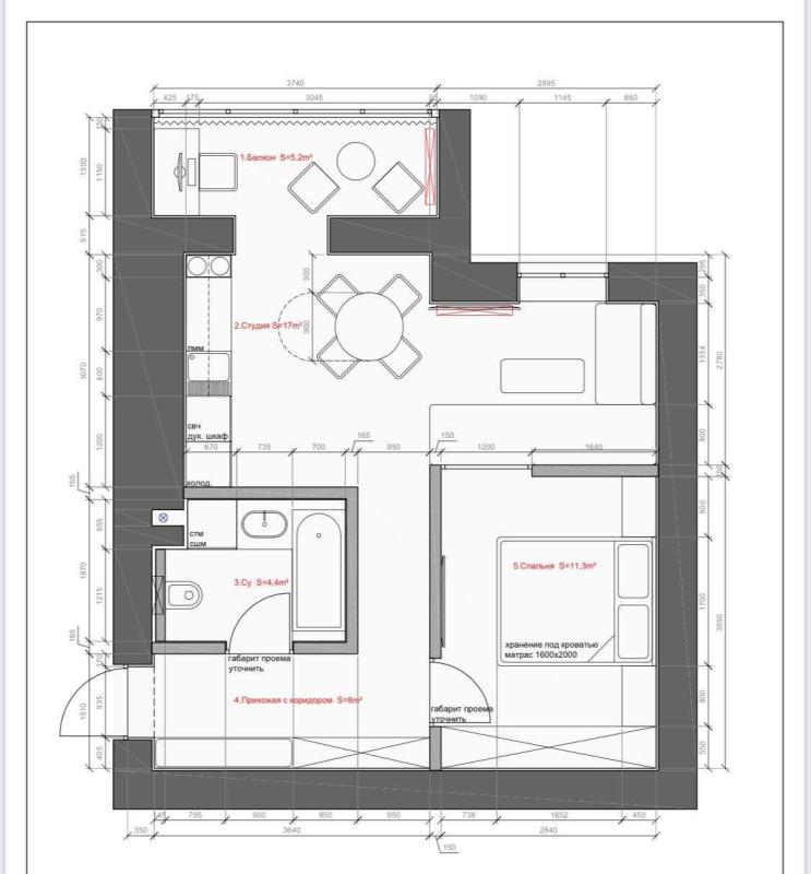 Продажа 1 комнатной квартиры 42 кв. м, Профессорская ул. 31