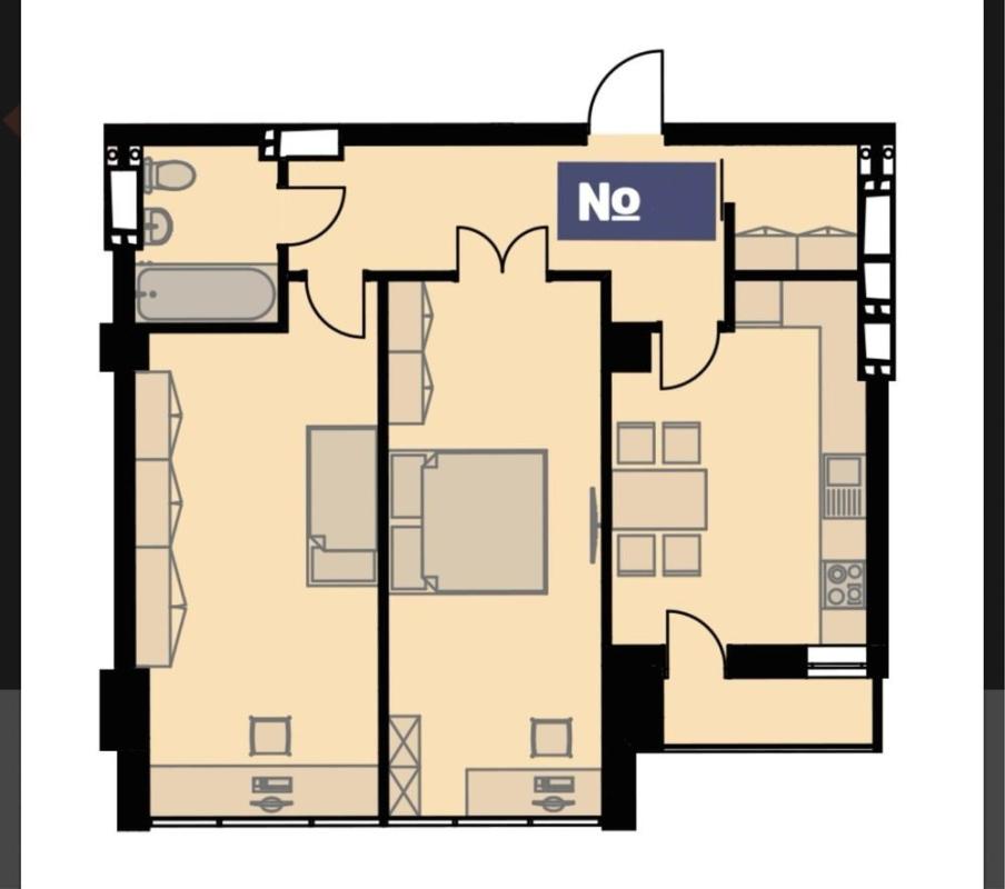 Sale 2 bedroom-(s) apartment 68 sq. m., Sokilnytska Street 28