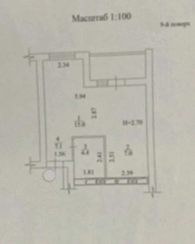 Sale 1 bedroom-(s) apartment 36 sq. m., Akademika Barabashova Street 10