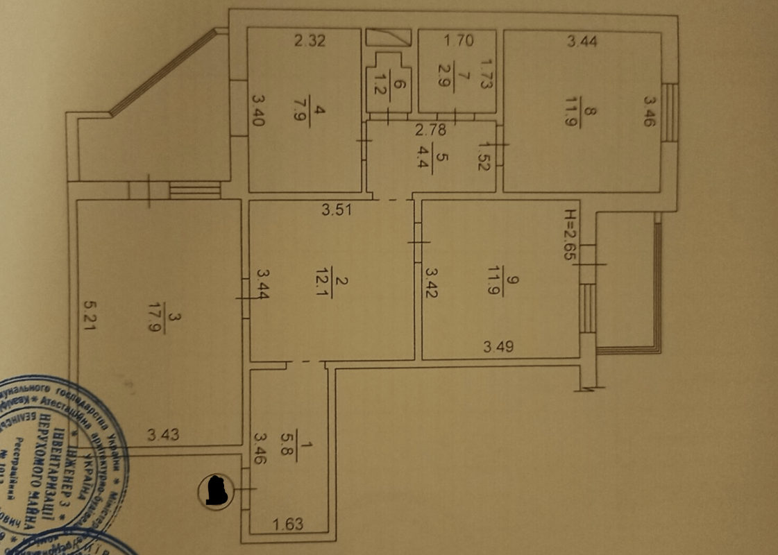 Sale 3 bedroom-(s) apartment 82 sq. m., Oleksandra Myshuhy Street 1/4
