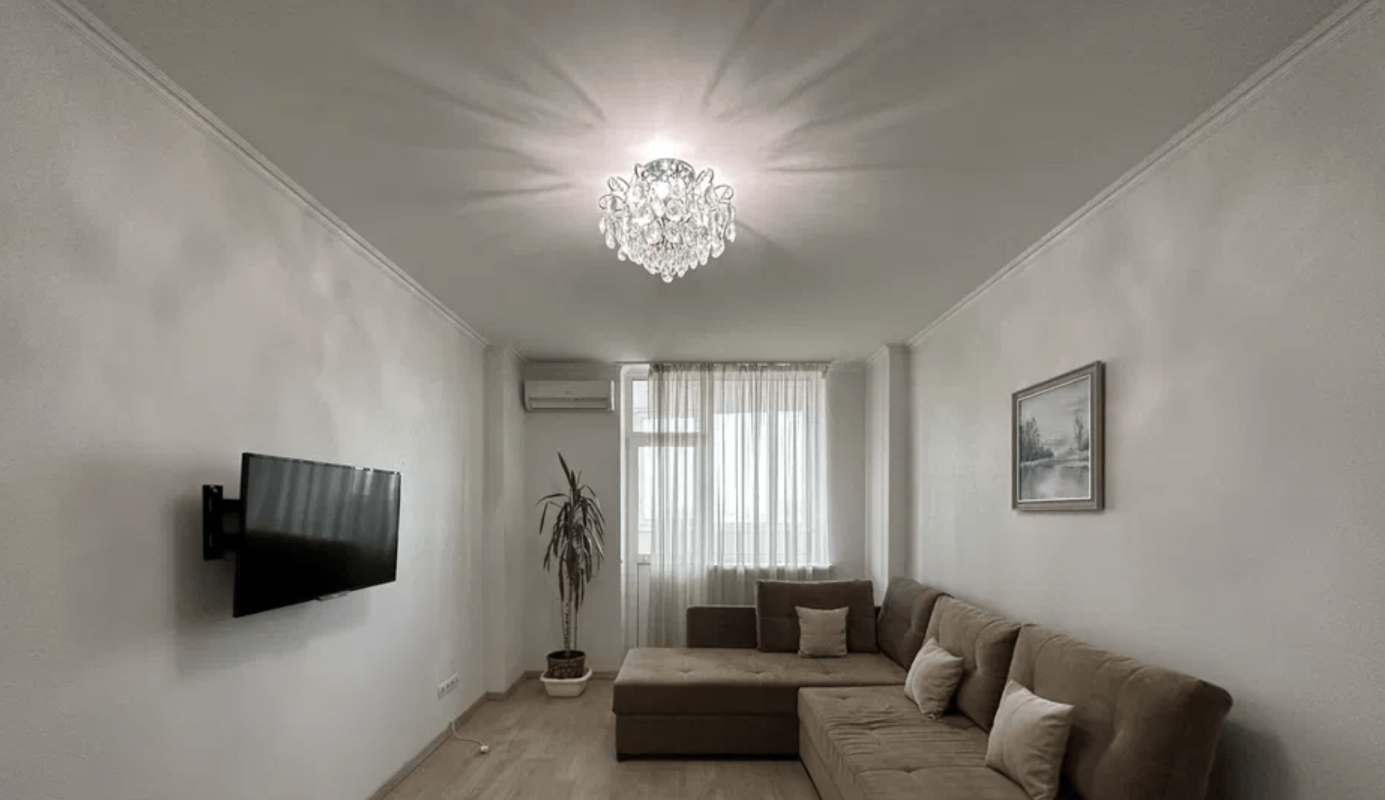 Long term rent 2 bedroom-(s) apartment Aviakonstruktora Ihoria Sikorskoho Street (Tankova Street) 1