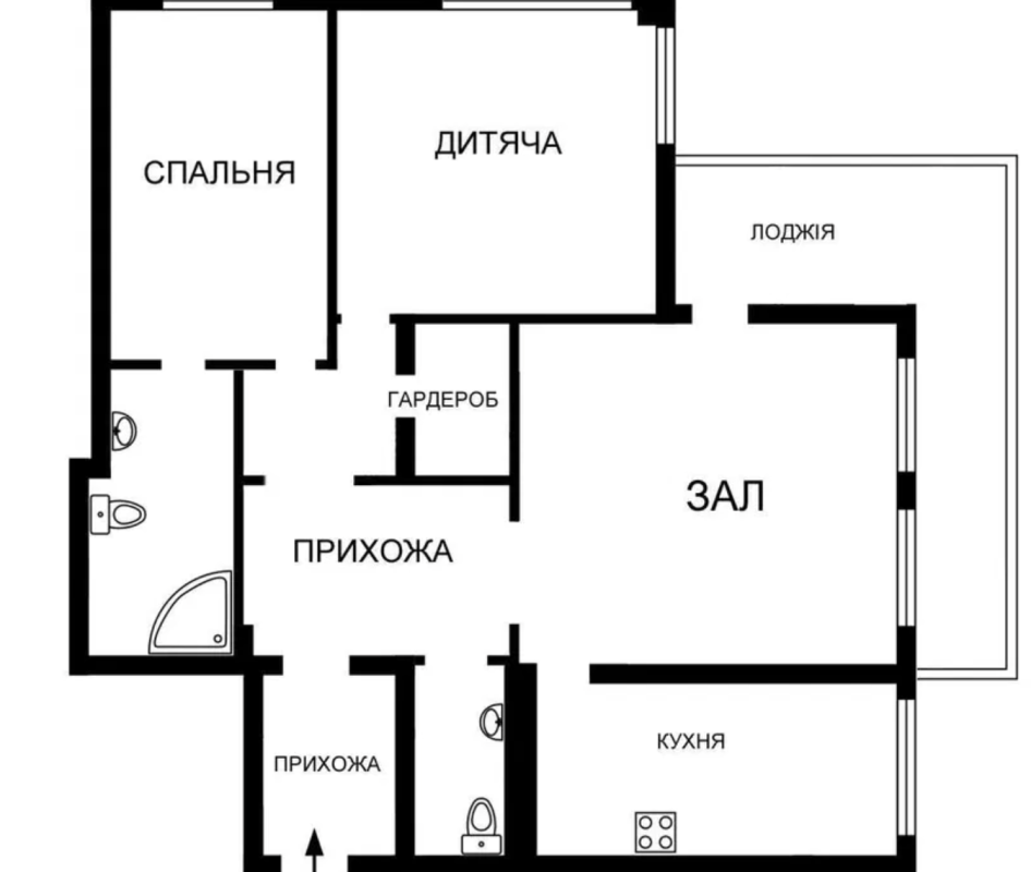Sale 3 bedroom-(s) apartment 130 sq. m., Sribnokilska Street 3б