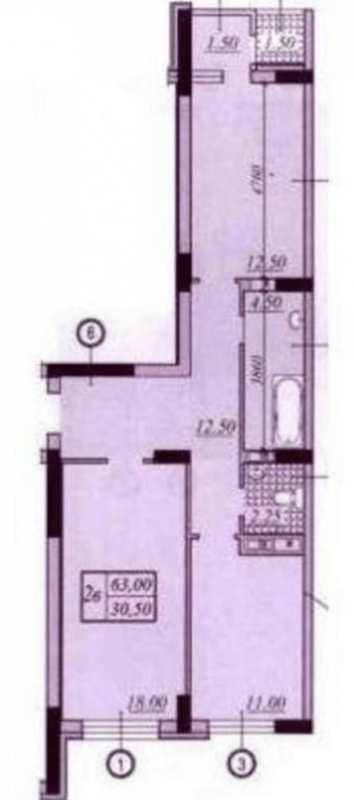 Sale 2 bedroom-(s) apartment 67 sq. m., Kakhy Bendukidze Street 2