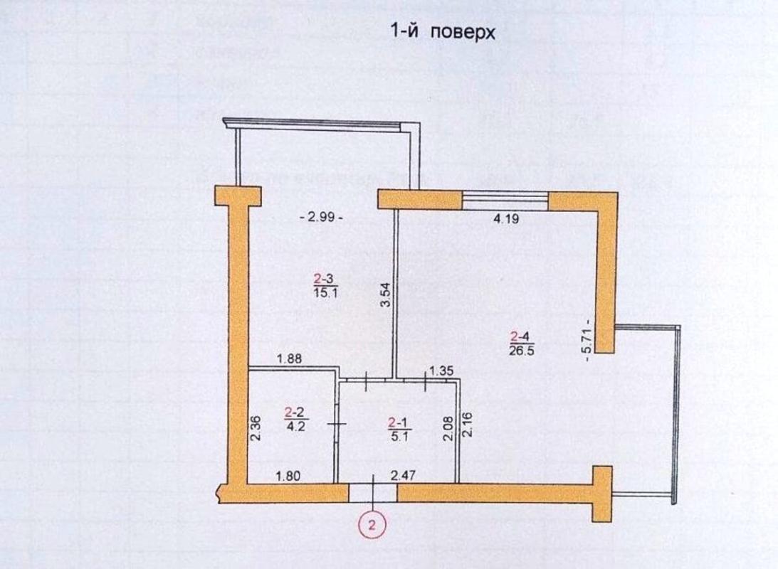 Sale 1 bedroom-(s) apartment 50 sq. m., Kotsiubynskoho Street 36
