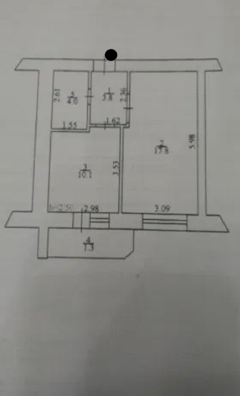 Продажа 1 комнатной квартиры 42 кв. м, Троллейбусная ул. 15