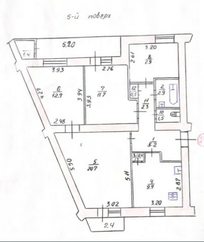 Продаж 4 кімнатної квартири 80 кв. м, Галицька вул. (Вертепна) 13