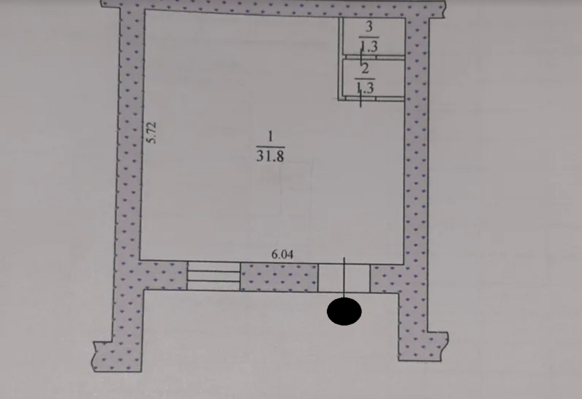 Sale commercial property 35 sq. m., Berezhanska Street 13