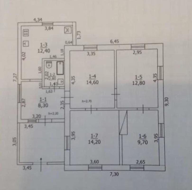 Продаж будинка 72 кв. м, Богдана Хмельницького вул.