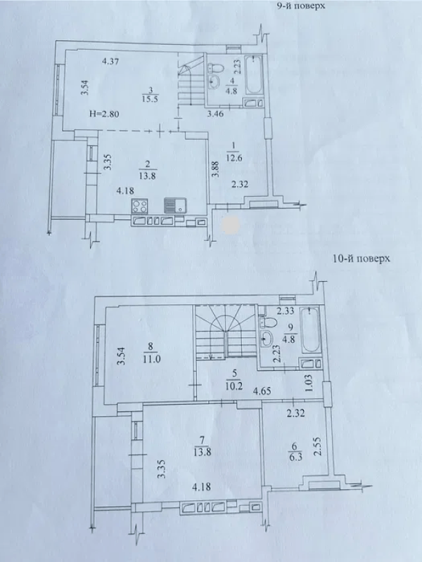 Продаж 2 кімнатної квартири 97 кв. м, Героїв Харкова просп. 155