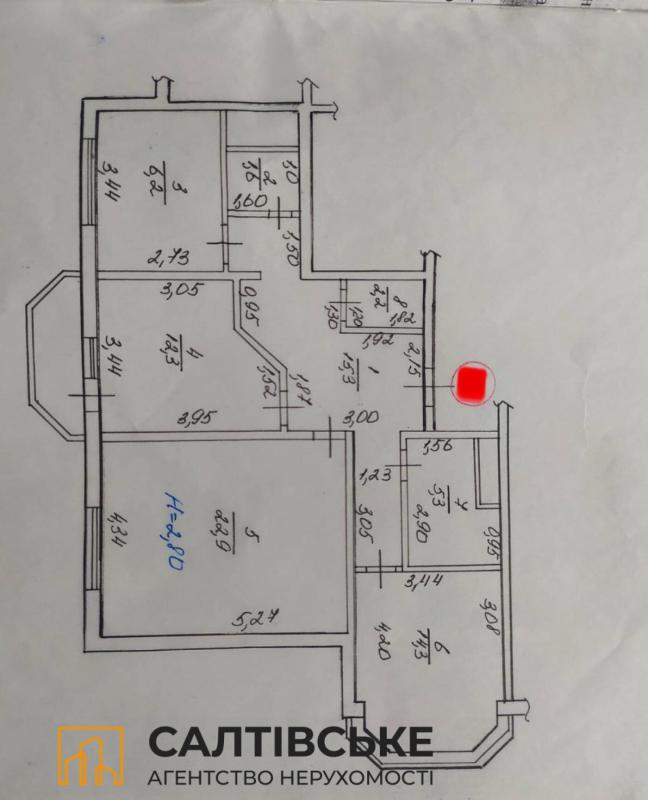 Продаж 2 кімнатної квартири 81 кв. м, Академіка Павлова вул. 142б