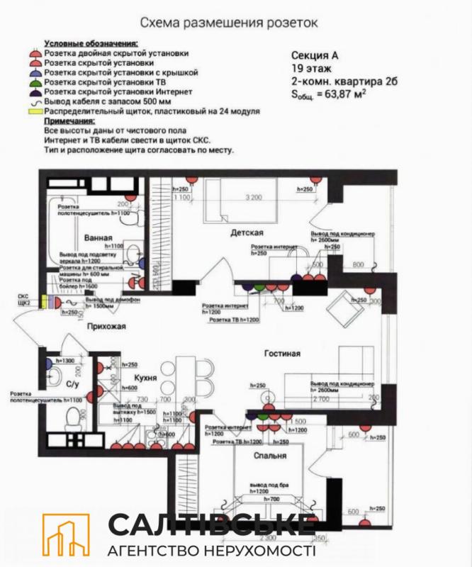 Sale 2 bedroom-(s) apartment 64 sq. m., Akademika Pavlova Street 158 корпус 2