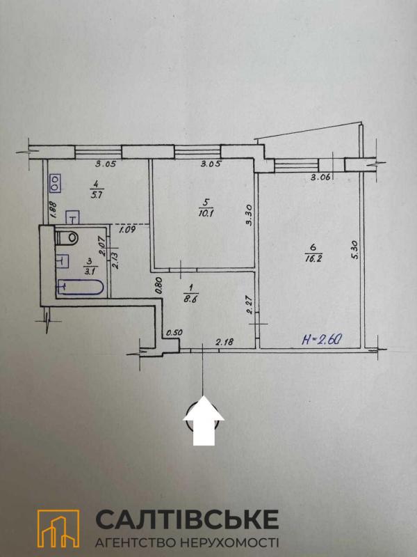 Продаж 2 кімнатної квартири 45 кв. м, Руслана Плоходька вул. 15