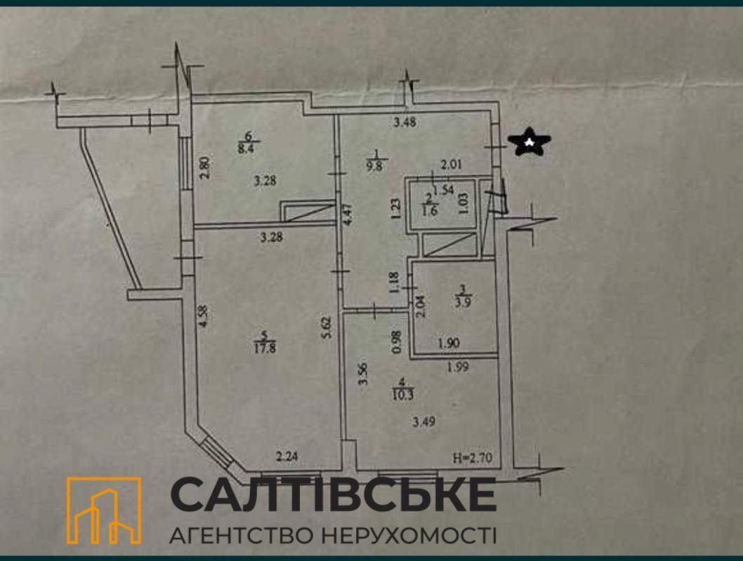 Продаж 2 кімнатної квартири 57 кв. м, Ювілейний просп. 67б