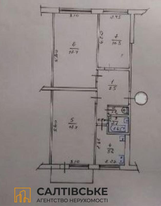 Продаж 3 кімнатної квартири 61 кв. м, Гвардійців-Широнінців вул. 10б