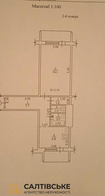 Sale 1 bedroom-(s) apartment 38 sq. m., Hvardiytsiv-Shyronintsiv Street 27