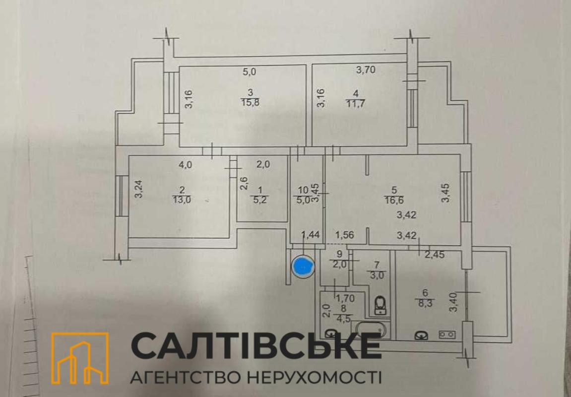 Продажа 3 комнатной квартиры 92 кв. м, Родниковая ул. 9