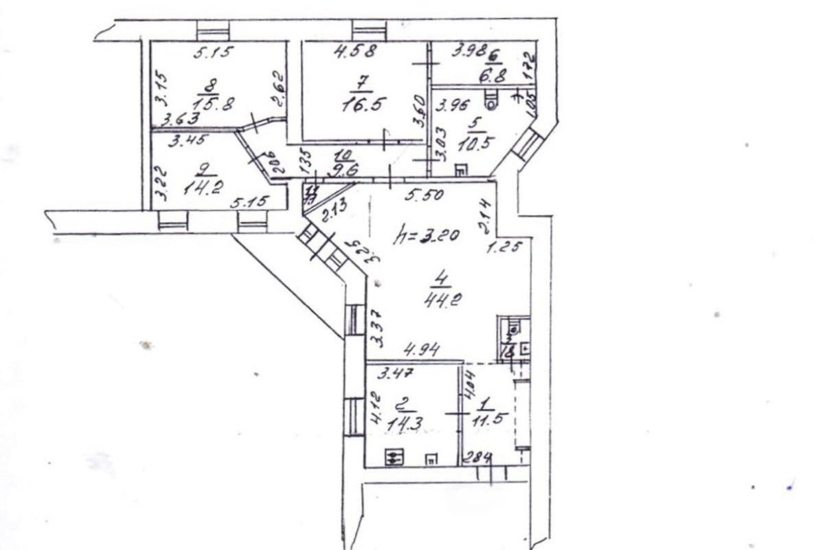 Sale 4 bedroom-(s) apartment 148 sq. m., Bohdana Khmelnytskoho Street 32