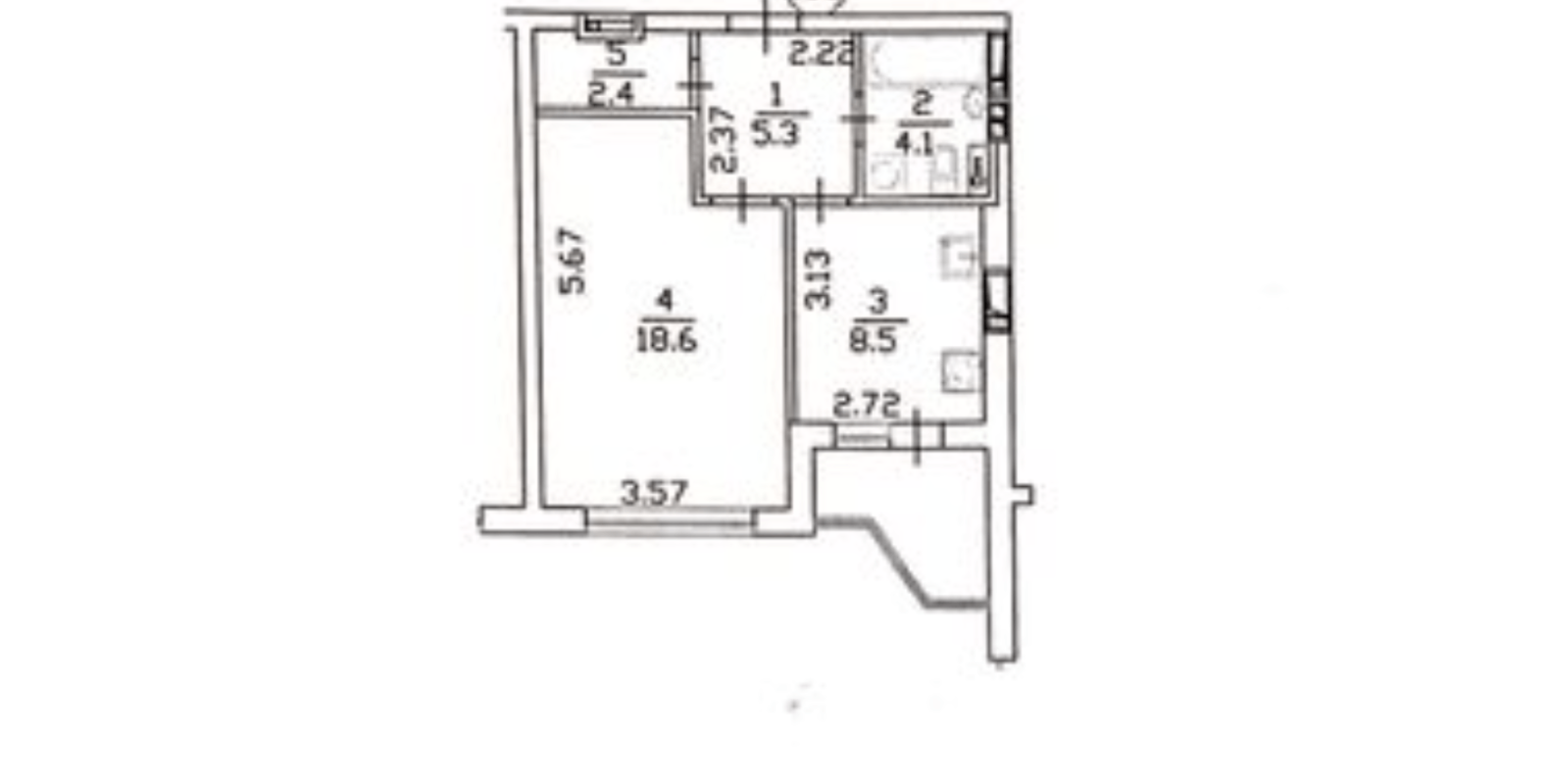 Продажа 1 комнатной квартиры 43 кв. м, Урловская ул. 23Б