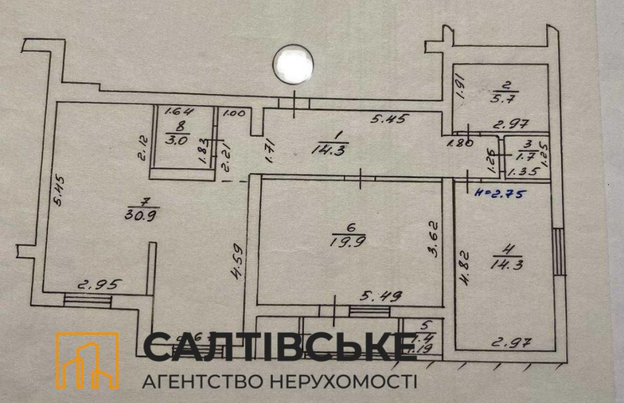 Продаж кімнатни 92 кв. м, Дружби Народів вул. 228б