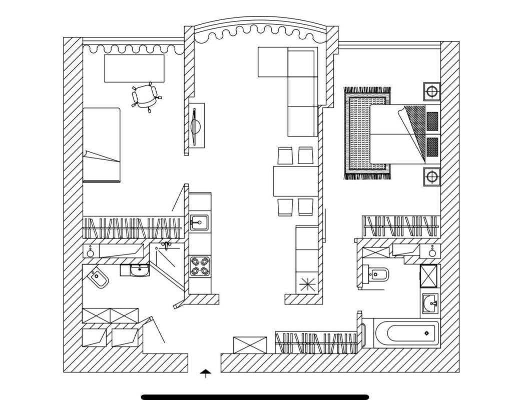 Long term rent 2 bedroom-(s) apartment Volodymyra Ivasiuka Avenue (Heroiv Stalinhrada Avenue) 2д