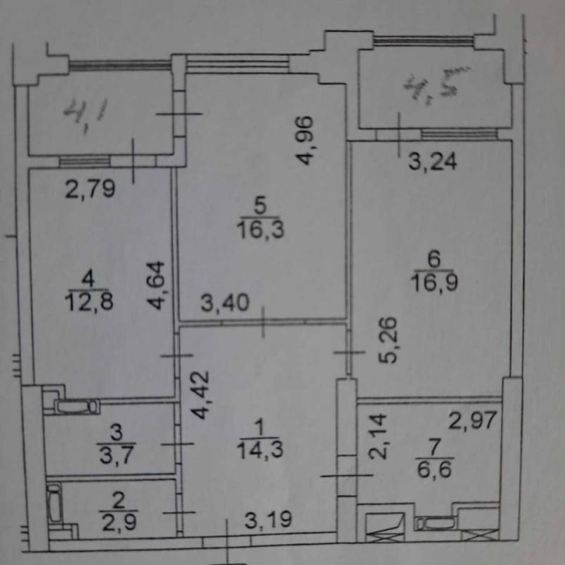 Long term rent 2 bedroom-(s) apartment Holosiivskyi Avenue (40-richchia Zhovtnia Avenue) 95а