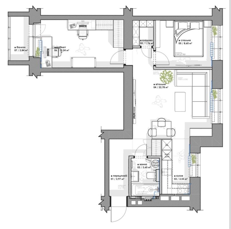 Продажа 3 комнатной квартиры 62 кв. м, Победы ул. 20