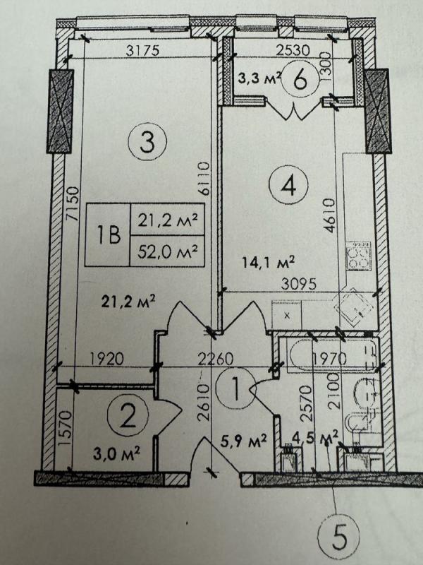 Sale 1 bedroom-(s) apartment 53 sq. m., Beresteiska Avenue (Peremohy Avenue) 11