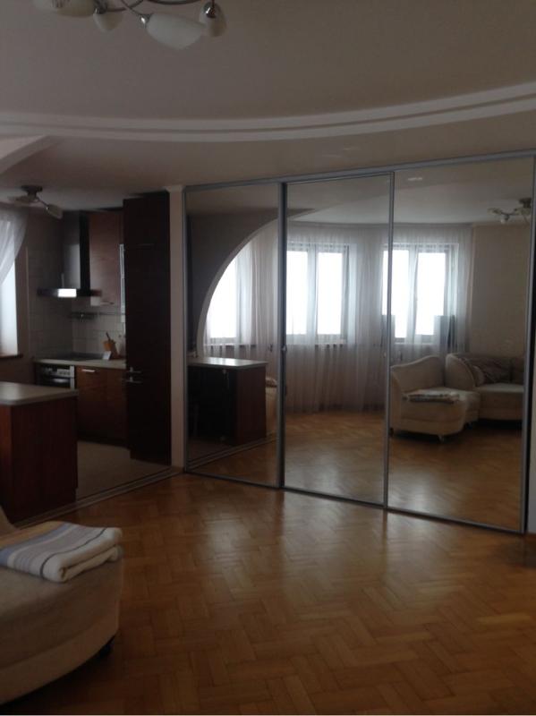 Long term rent 2 bedroom-(s) apartment Anny Akhmatovoi Street 13