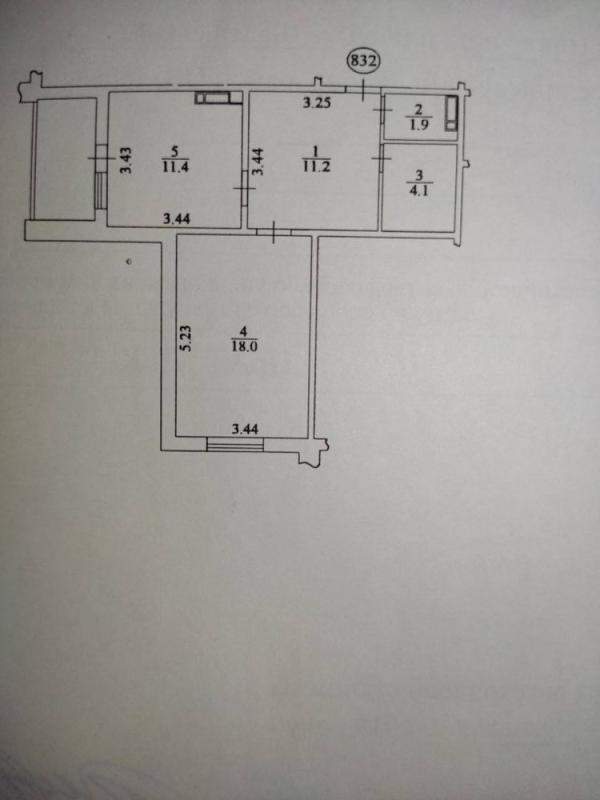 Продаж 1 кімнатної квартири 50 кв. м, Балтійський пров. 3