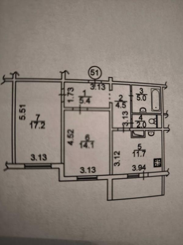 Продаж 2 кімнатної квартири 63 кв. м, Михайла Максимовича вул. (Онуфрія Трутенка) 9а