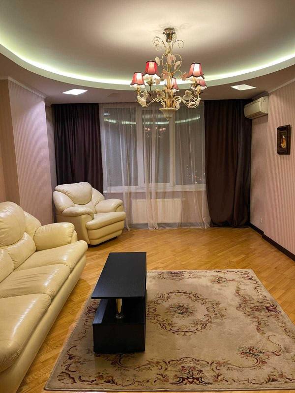 Long term rent 2 bedroom-(s) apartment Dniprovska Embarkment 1