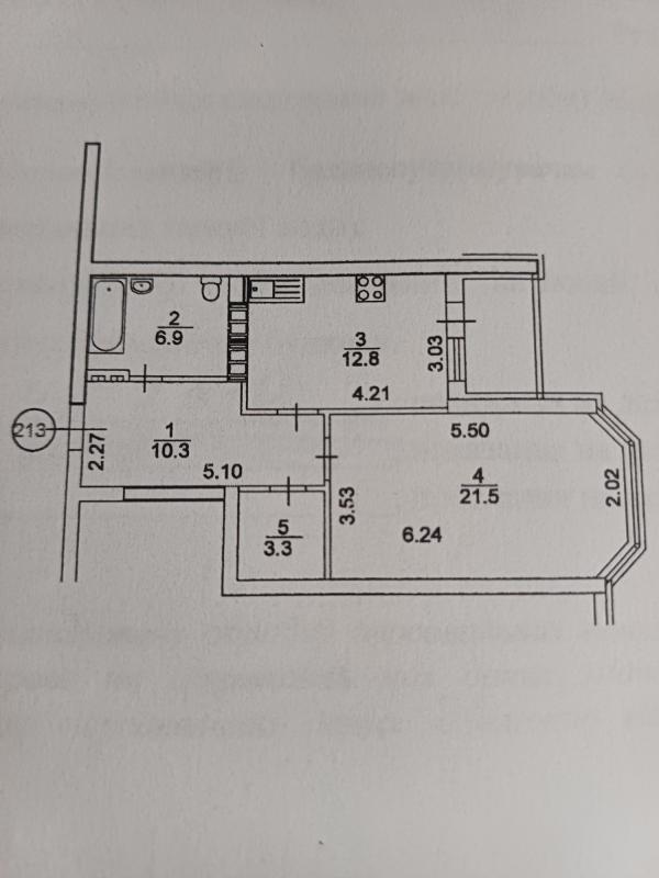 Sale 1 bedroom-(s) apartment 60 sq. m., Oleny Pchilky Street 6