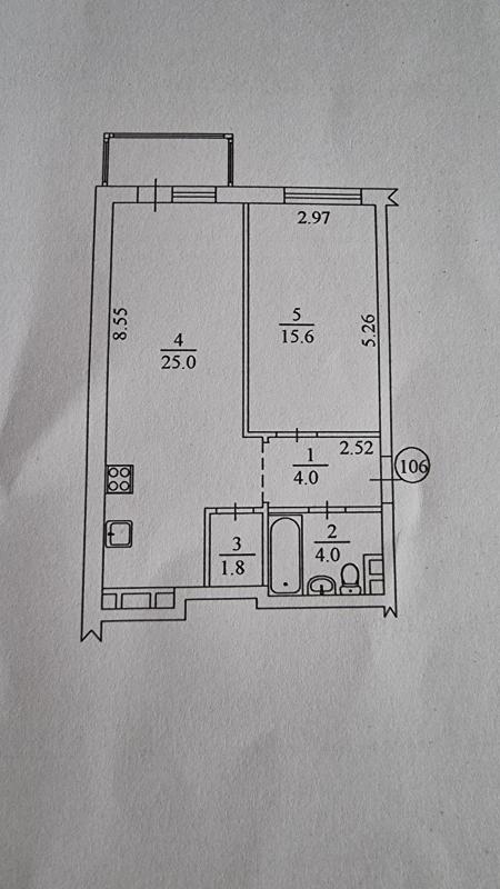 Sale 2 bedroom-(s) apartment 53 sq. m., Ovanesa Tumaniana Street 1а