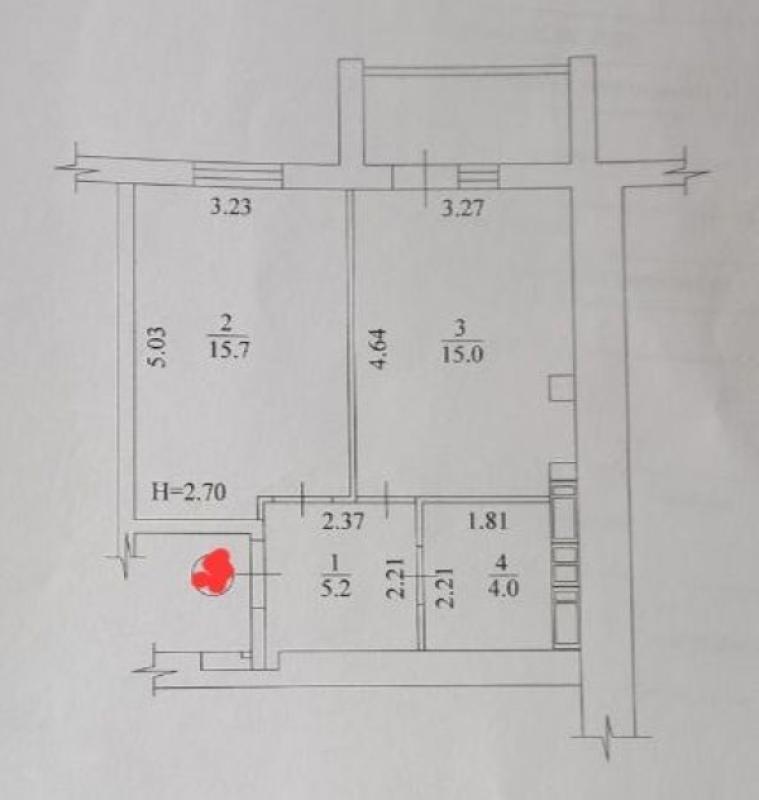 Продаж 1 кімнатної квартири 41 кв. м, Академіка Барабашова вул.