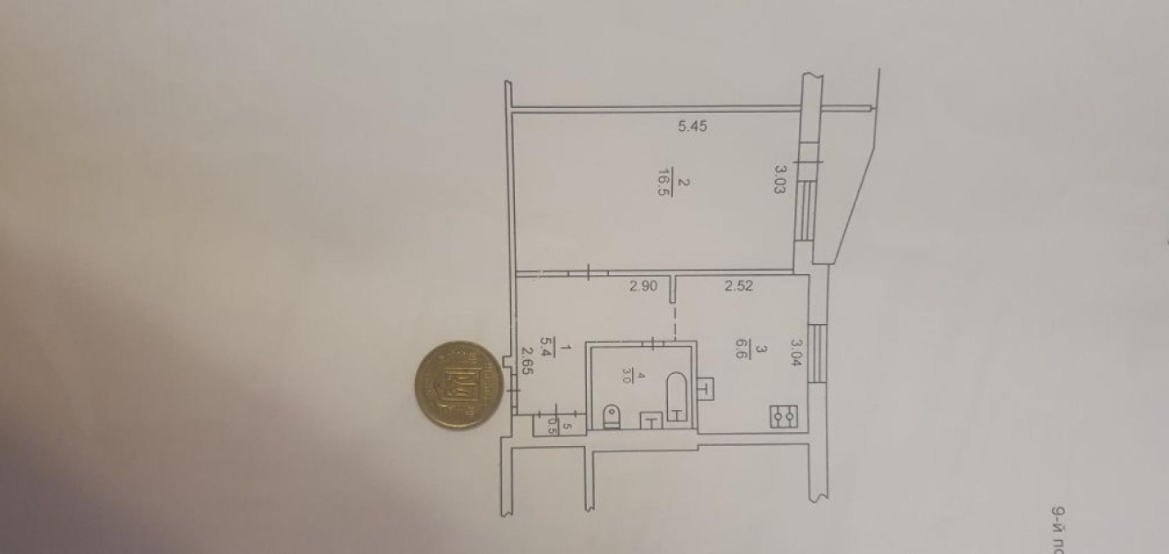 Продаж 1 кімнатної квартири 33 кв. м, Ювілейний просп. 53